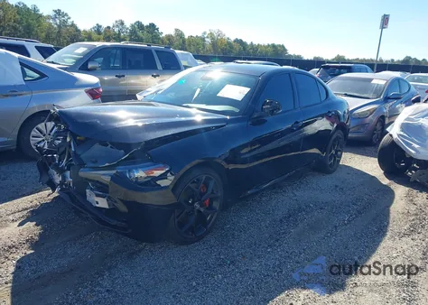 2020 Alfa Romeo Giulia Rwd из США, поврежденный, VIN ZARFAMAN7L7635923